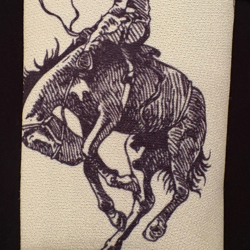 Stylish Black Jacket With Patterned Trim Nwot - image 3